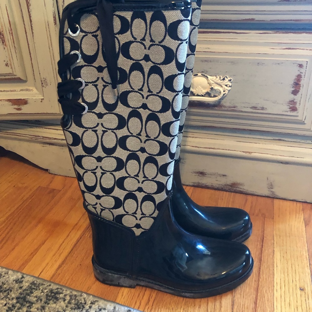 Coach Rain Boots